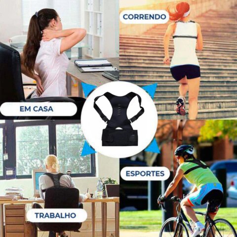 Corretor Postural Magnético Ortopédico PowerPosture